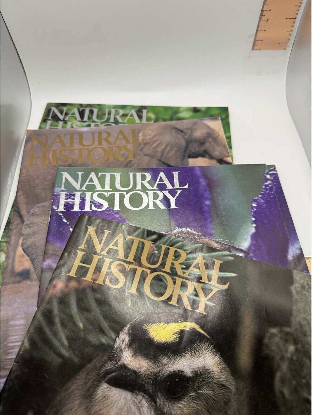 Lot Of 4 1993 Natural History Magazines - Animals